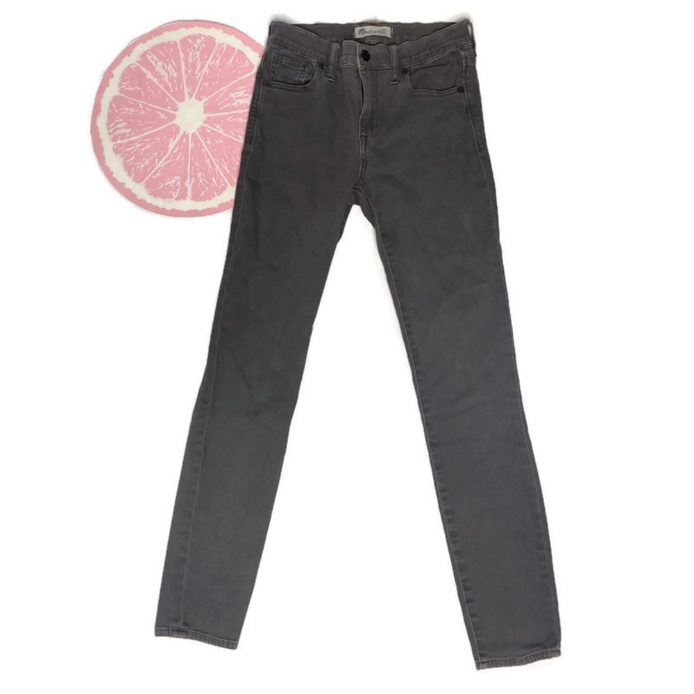 Madewell high rise skinny jeans grey size 24